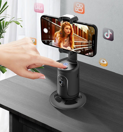 FaceFlowTech 360 Auto Face Tracking AI Phone Holder