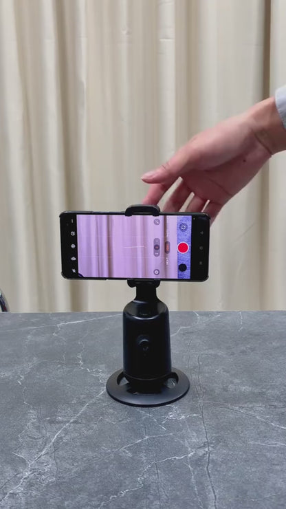 FaceFlowTech 360 Auto Face Tracking AI Phone Holder